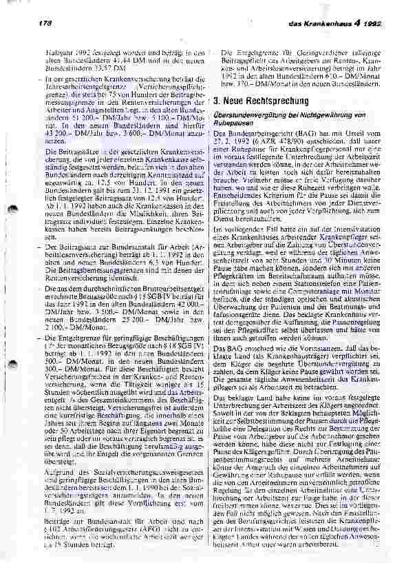 Vorschauseite 4: Arbeitsund Tarifrecht