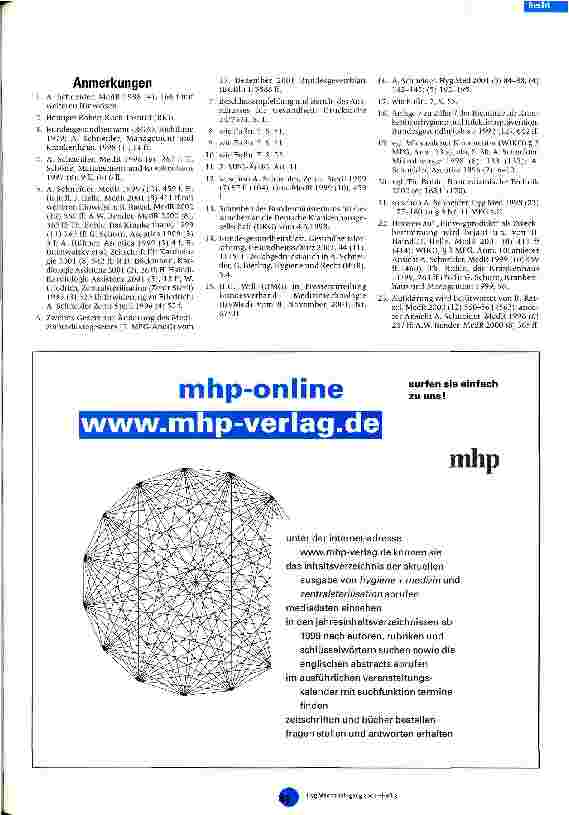 Vorschauseite 4: Die Aufbereitung und Wiederverwendung von (Einweg-)Medizinprodukten