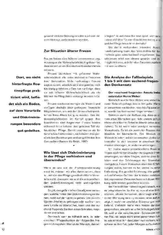 Vorschauseite 4: Ältere Menschen und Formen ihrer Ausgrenzung