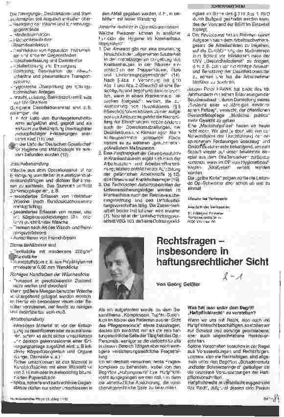 Vorschauseite 4: Rechtliche Grundlagen zur Beachtung der Hygieneregeln