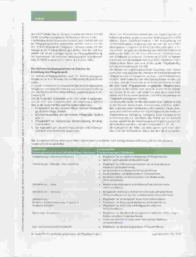 Vorschauseite 4: Handlungskompetenz und Pflegebedürftigkeit Vereinbarkeit zweier Gegensätze? Ein Plädoyer für Ergotherapeuten als Gutachter/ Sachverständige bei der Pflegegeldeinstufung in Österre…