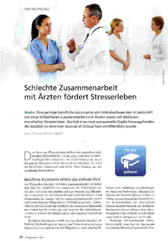 Vorschauseite 1: Früh mobil auf Intensiv