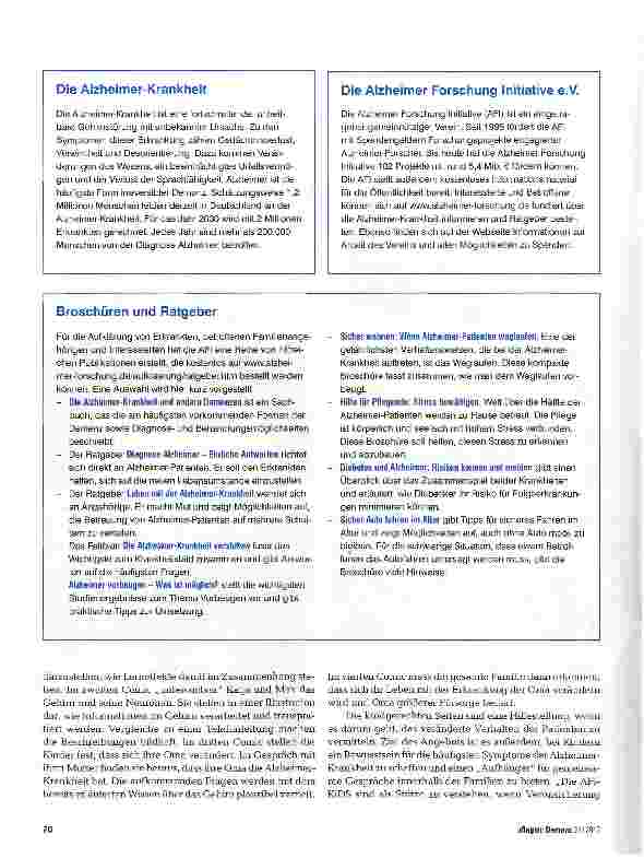 Vorschauseite 3: „Warum ist Oma in letzter Zeit so komisch?