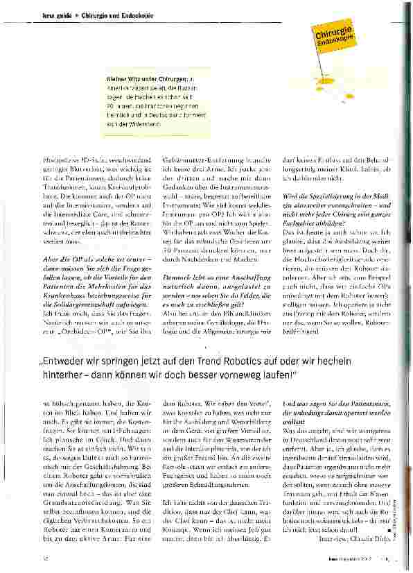 Vorschauseite 3: Der Zukunft über die Schulter schauen