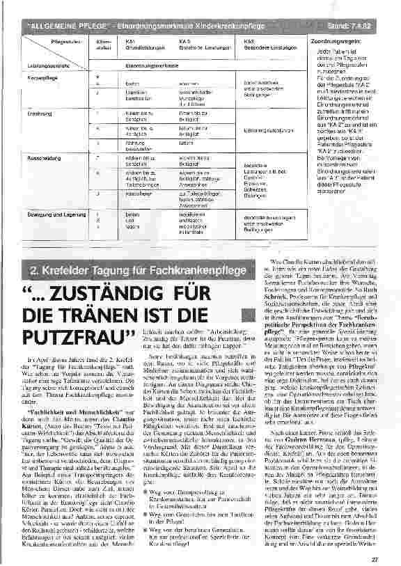 Vorschauseite 3: Verordnung über Maßstäbe und Grundsätze für den Personalbedarf in der stationären Krankenpflege
