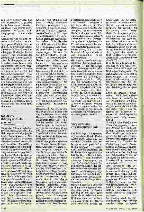 Vorschauseite 2: Wer hat Anspruch auf Bildungsurlaub