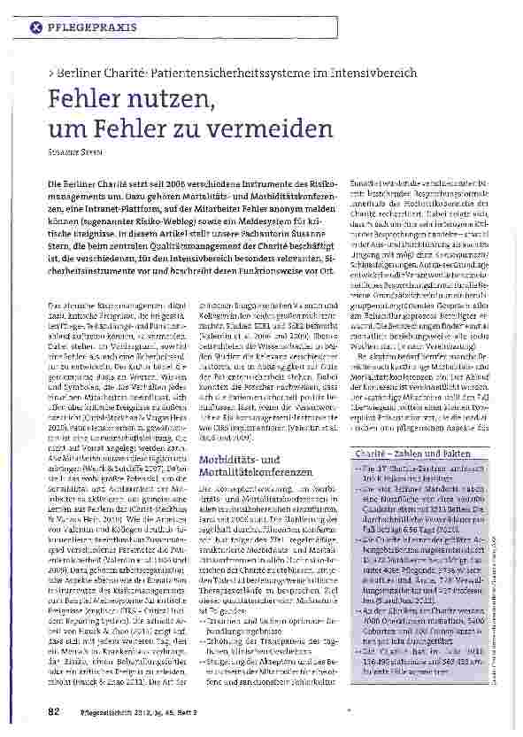 Vorschauseite 1: Fehler nutzen, um Fehler zu vermeiden