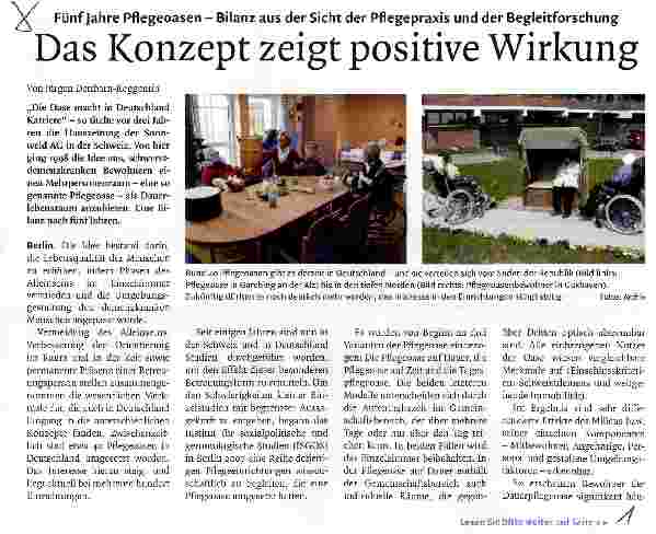Vorschauseite 1: Das Konzept zeigt positive Wirkung