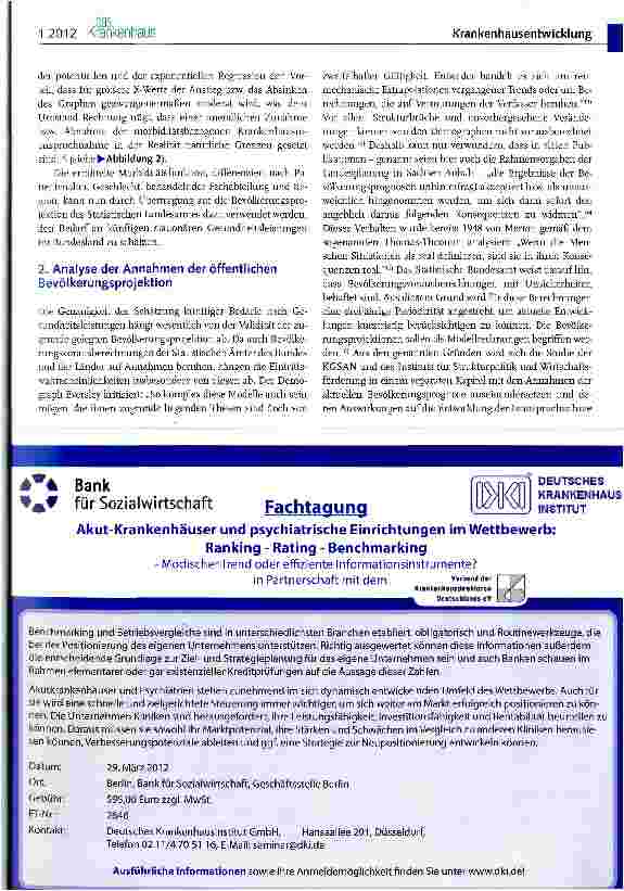 Vorschauseite 3: Regionalisierte Krankenhaus-versorgungsbedarfe am Beispiel des Bundeslandes Sachsen-Anhalt