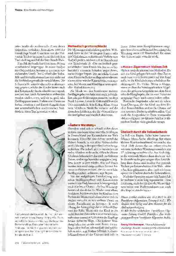 Vorschauseite 3: Verkehrt herum ins Leben