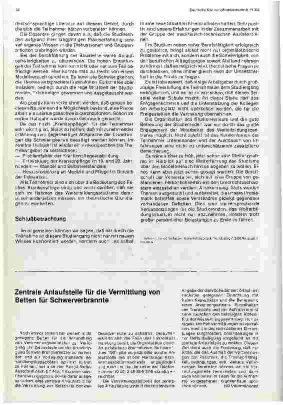 Vorschauseite 3: Weiterbildendes Studium für Lehrpersonal an Schulen des Gesundheitswesen a. d. Uni Osnabrück // Erste Erfahrungen mit d. Modellstudiengang