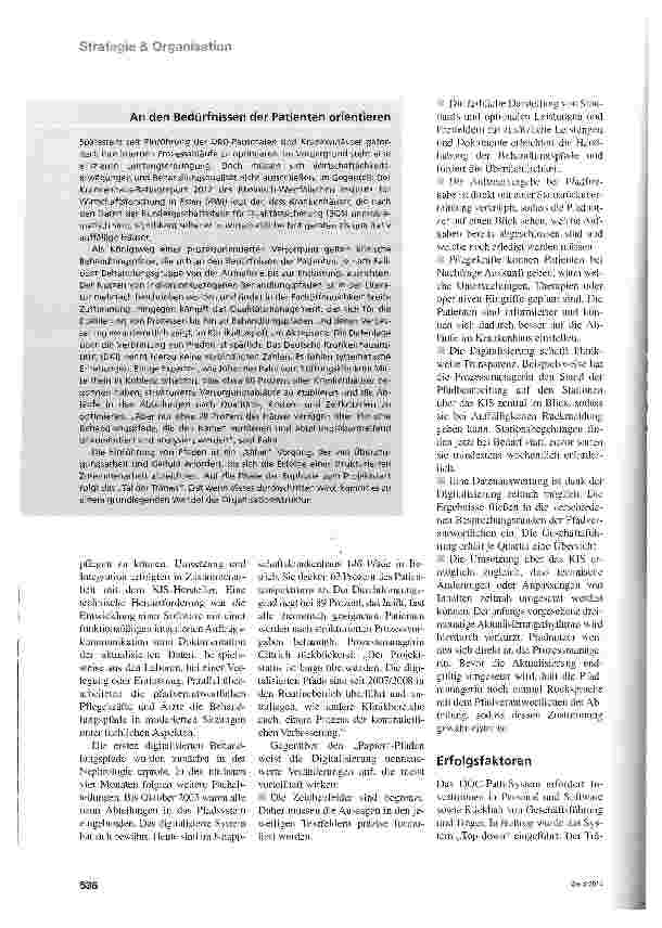 Vorschauseite 3: Patienten besser steuern