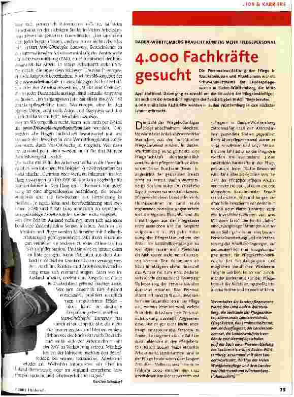 Vorschauseite 2: Im Ausland arbeiten