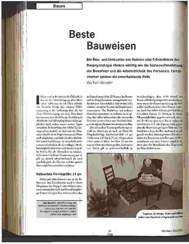 Vorschauseite 1: Beste Bauweisen