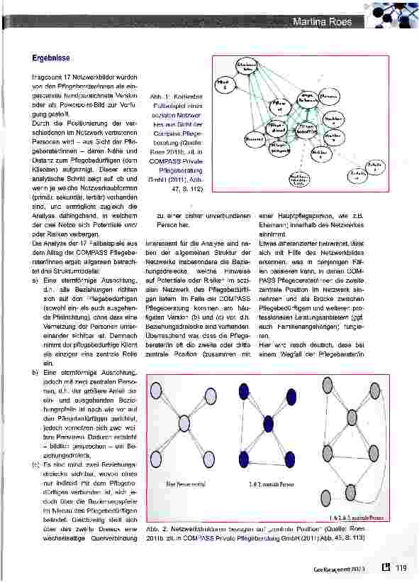 Vorschauseite 4: Bedeutung der Beratung nach § 7a SGB XI für die Stabilität sozialer Netzwerke