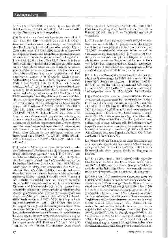 Vorschauseite 3: Berechnung des ELterngeLdes; Bezug von Verletztengeld bleibt unberücksichtigt; Verfassungsmäßigkeit
