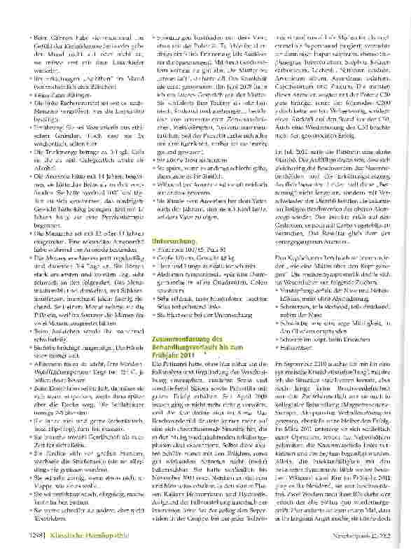 Vorschauseite 2: Chronische Sinusitis - ein wenig aussichtsreicher Fall?