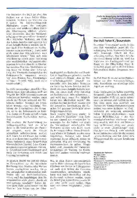 Vorschauseite 2: Mehr Schaden als Nutzen für die Patientenrechte