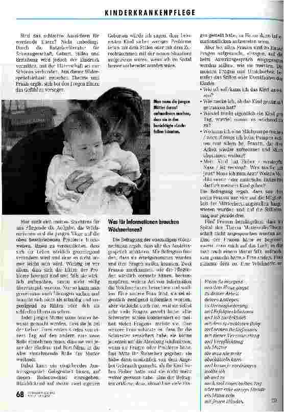 Vorschauseite 2: Zu Hause ist alles anders Austrittsplanung bei Wöchnerinnen