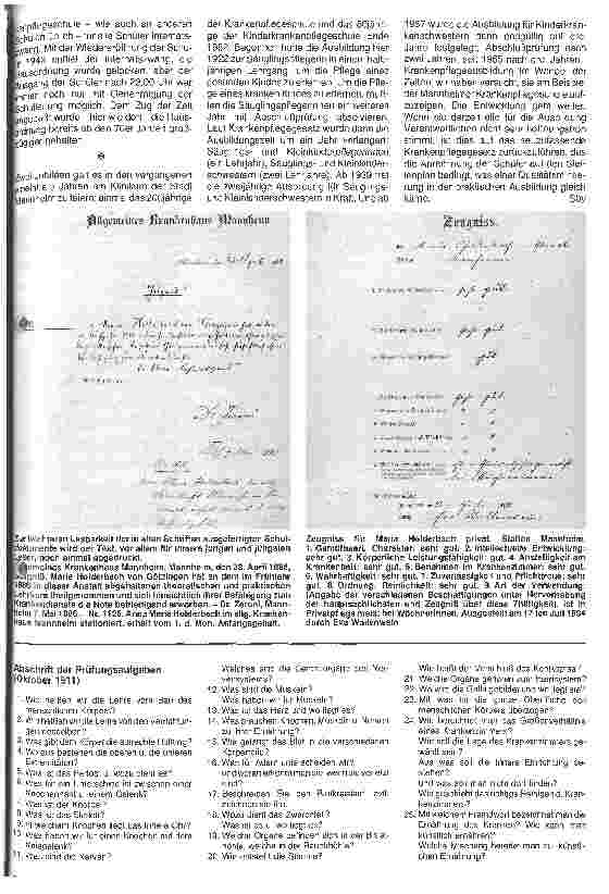 Vorschauseite 2: Krankenpflegeausbildung im Wandel der Zeiten