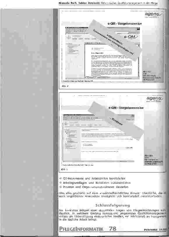 Vorschauseite 4: Elektronisches Qualitätsmanagement in der Pflege