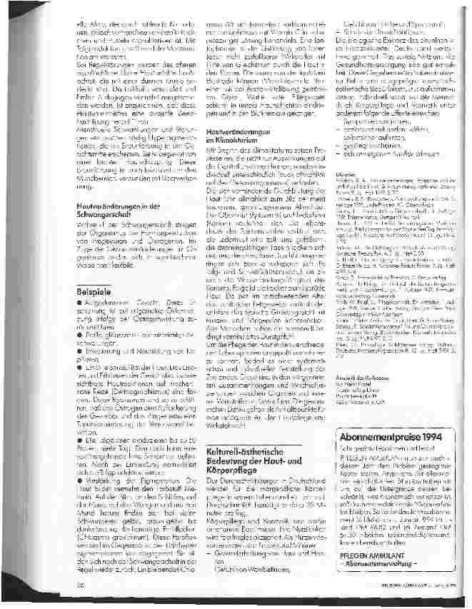 Vorschauseite 3: Die Haut - ein Kontaktorgan Teil 1