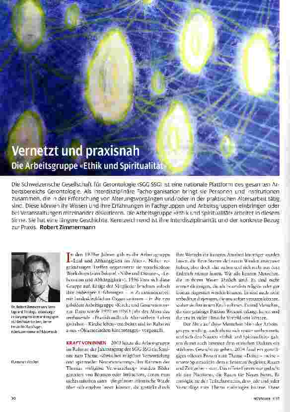 Vorschauseite 1: Vernetzt und praxisnah