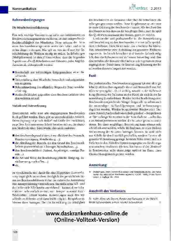 Vorschauseite 5: Effektives Beschwerdemanagement in der Praxis