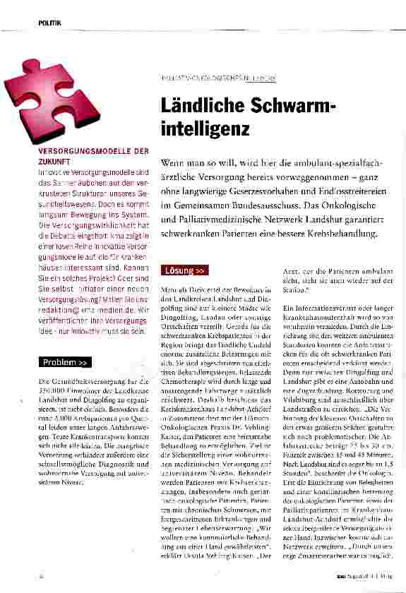 Vorschauseite 1: Ländliche Schwarm-intelligenz