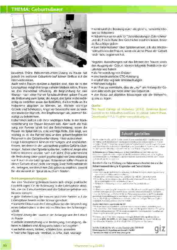 Vorschauseite 2: RCM-Leitlinie zur Latenzphase