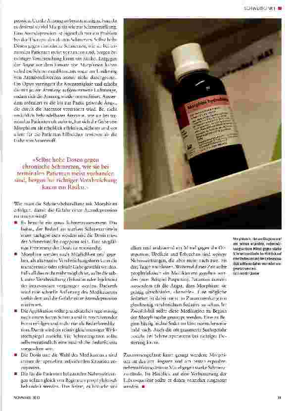 Vorschauseite 2: Morphium in der Sterbephase