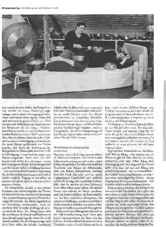 Vorschauseite 2: Mit Klang zur weiblichen Kraft