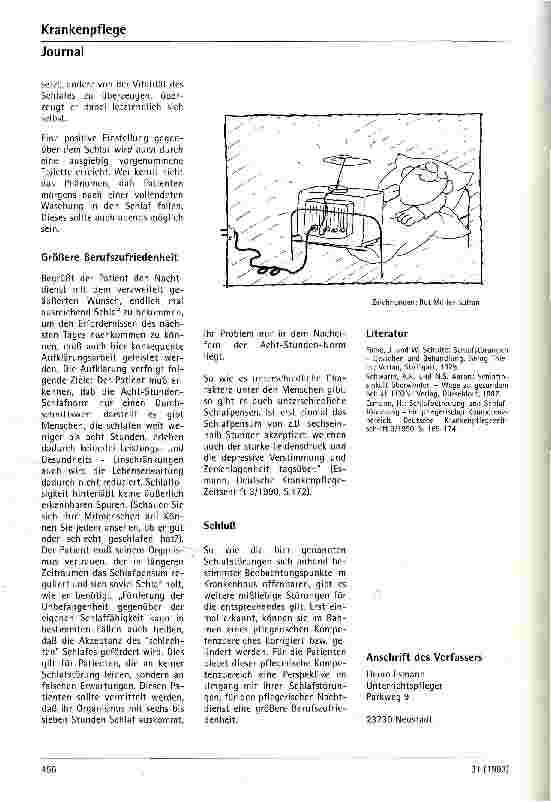 Vorschauseite 4: Die Betreuung und Korrektur des Schlafverhaltens