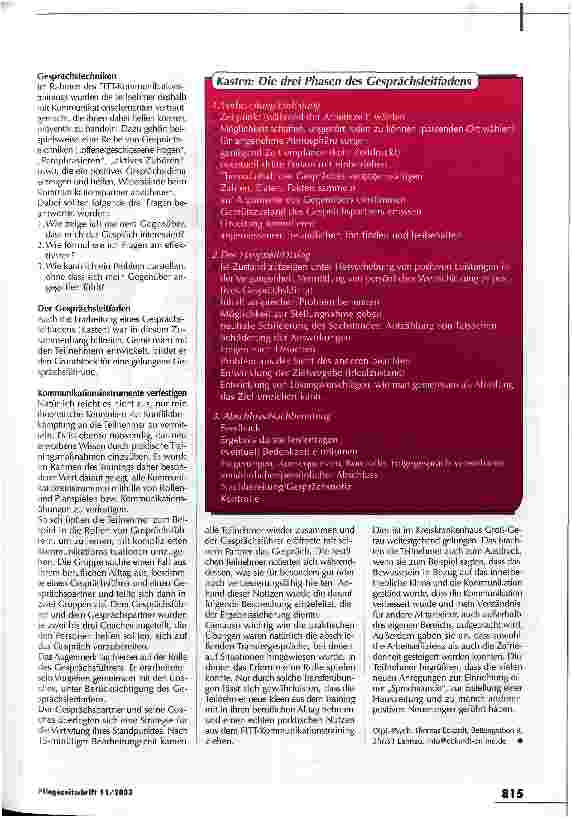 Vorschauseite 3: Damit die Beziehungen stimmen