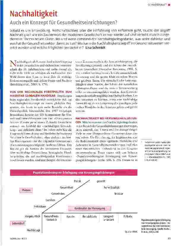 Vorschauseite 1: Nachhaltigkeit