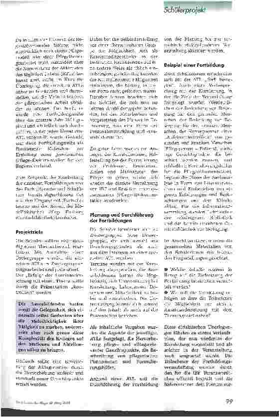 Vorschauseite 2: Schüler gestalten die Innerbetriebliche Fortbildung