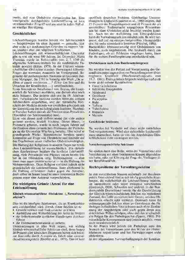 Vorschauseite 2: Warum Sektion?