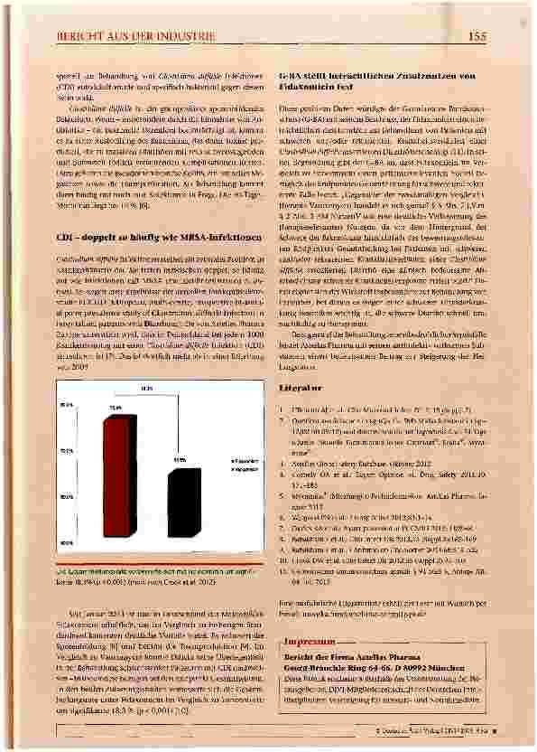 Vorschauseite 2: Candidaund Clostridium difßcile Infektionen