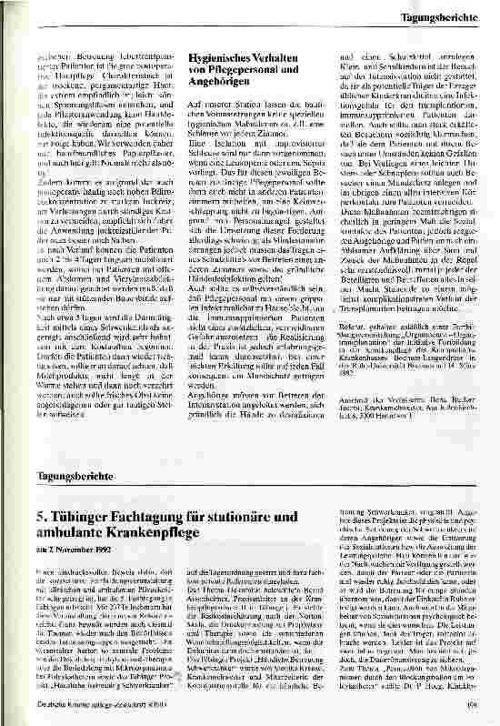 Vorschauseite 4: Immunsuppression und Infektionsprophylaxe bei leberund nierentransplantierten Patienten