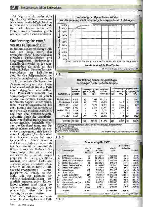 Vorschauseite 2: Sonderentgeltfähige Leistungen Anwendung des Katalogs am Beispiel eines Krankenhauses