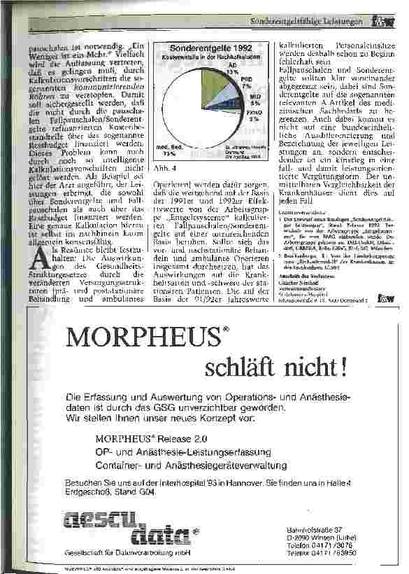 Vorschauseite 3: Sonderentgeltfähige Leistungen Anwendung des Katalogs am Beispiel eines Krankenhauses