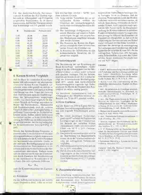 Vorschauseite 4: Zur Kostenwirksamkeit medizintechnischer Servicezentren
