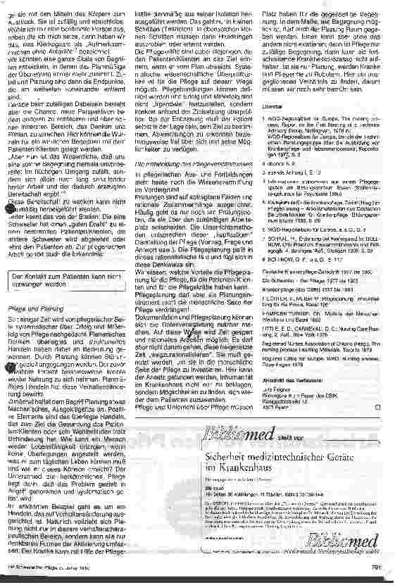 Vorschauseite 4: Pflegeplanung und deren Auswirkung auf die Pflege in der Psychiatrie