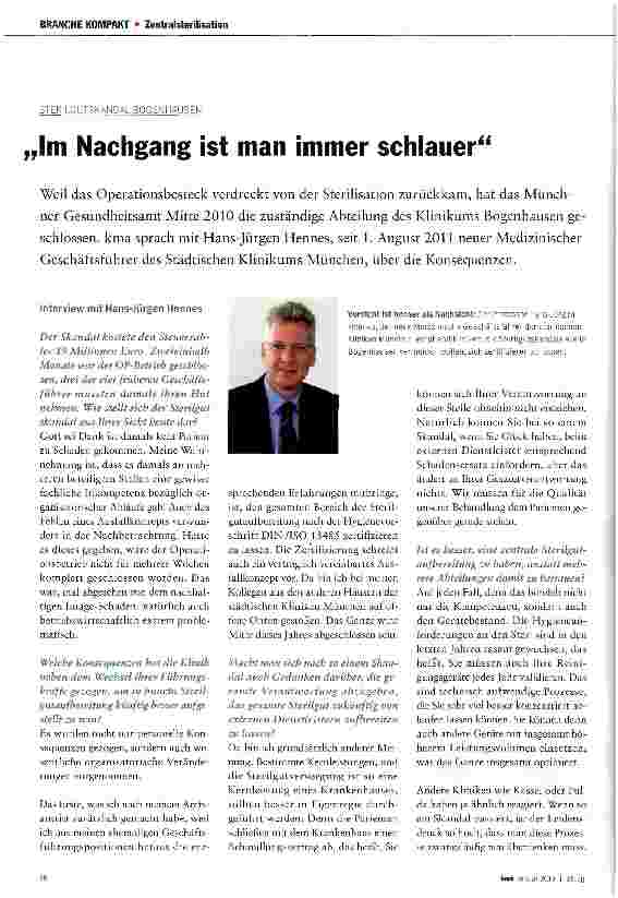 Vorschauseite 1: „Im Nachgang ist man immer schlauer