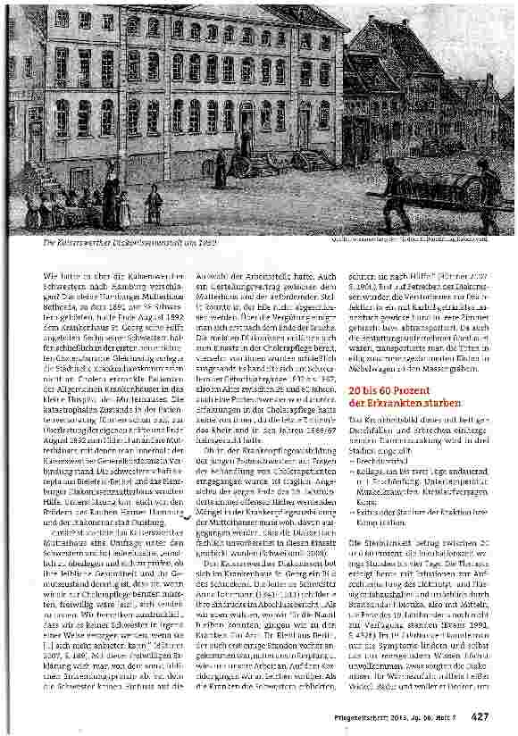 Vorschauseite 2: „Als die Kranken die Schwestern erblickten, schrien sie nach Hülfe