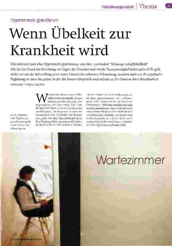 Vorschauseite 1: Wenn Übelkeit zur Krankheit wird