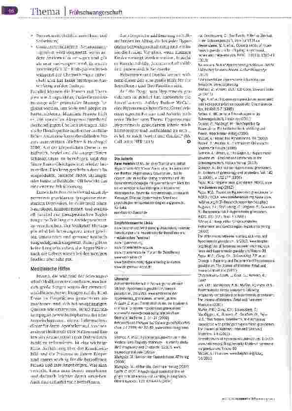 Vorschauseite 6: Wenn Übelkeit zur Krankheit wird