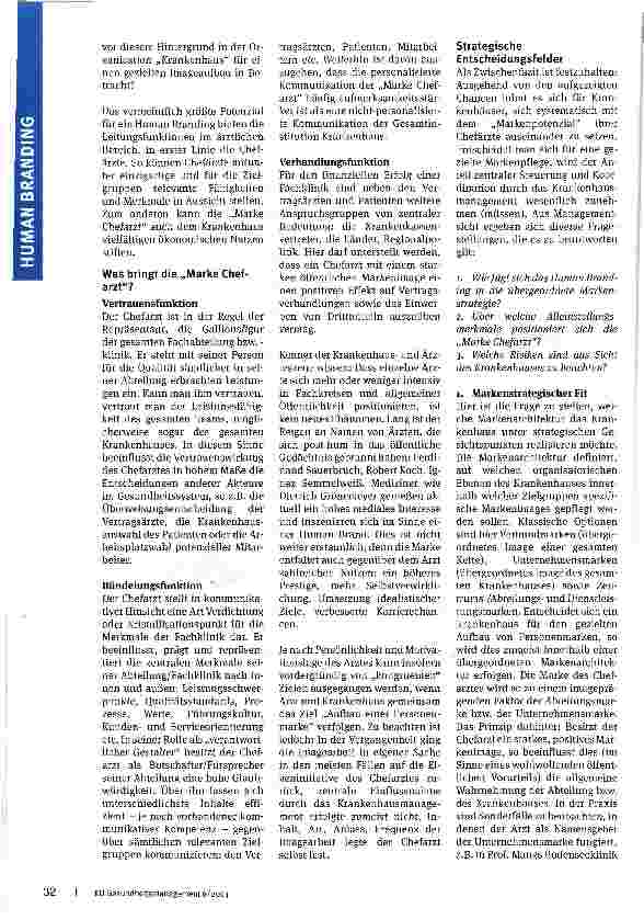 Vorschauseite 2: Human Branding