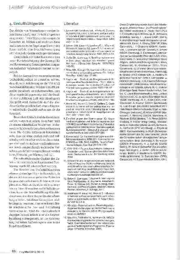 Vorschauseite 3: Anforderungen an Raumlufttechnische Anlagen (RLTA) in medizinischen Einrichtungen