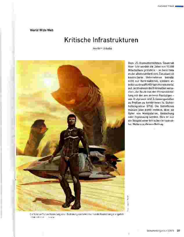 Vorschauseite 1: Kritische Infrastrukturen